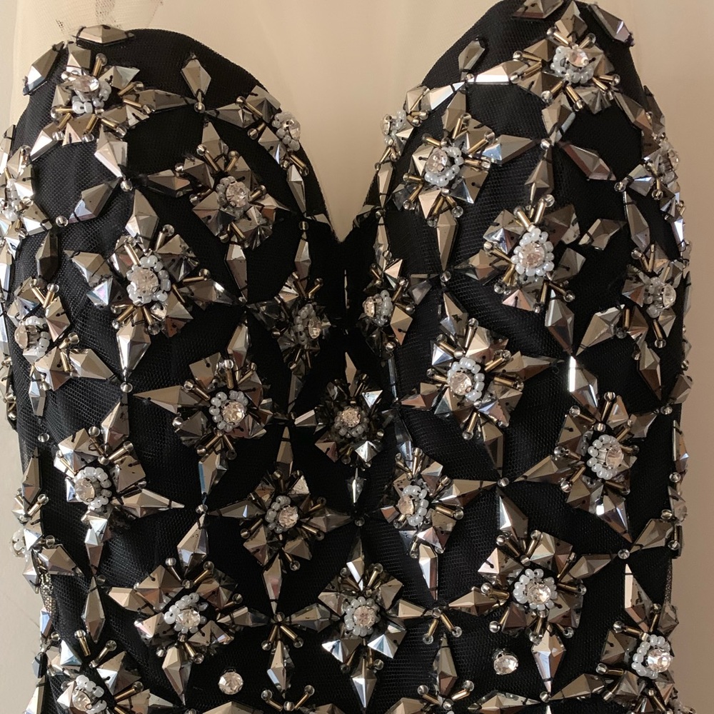 Long black dress